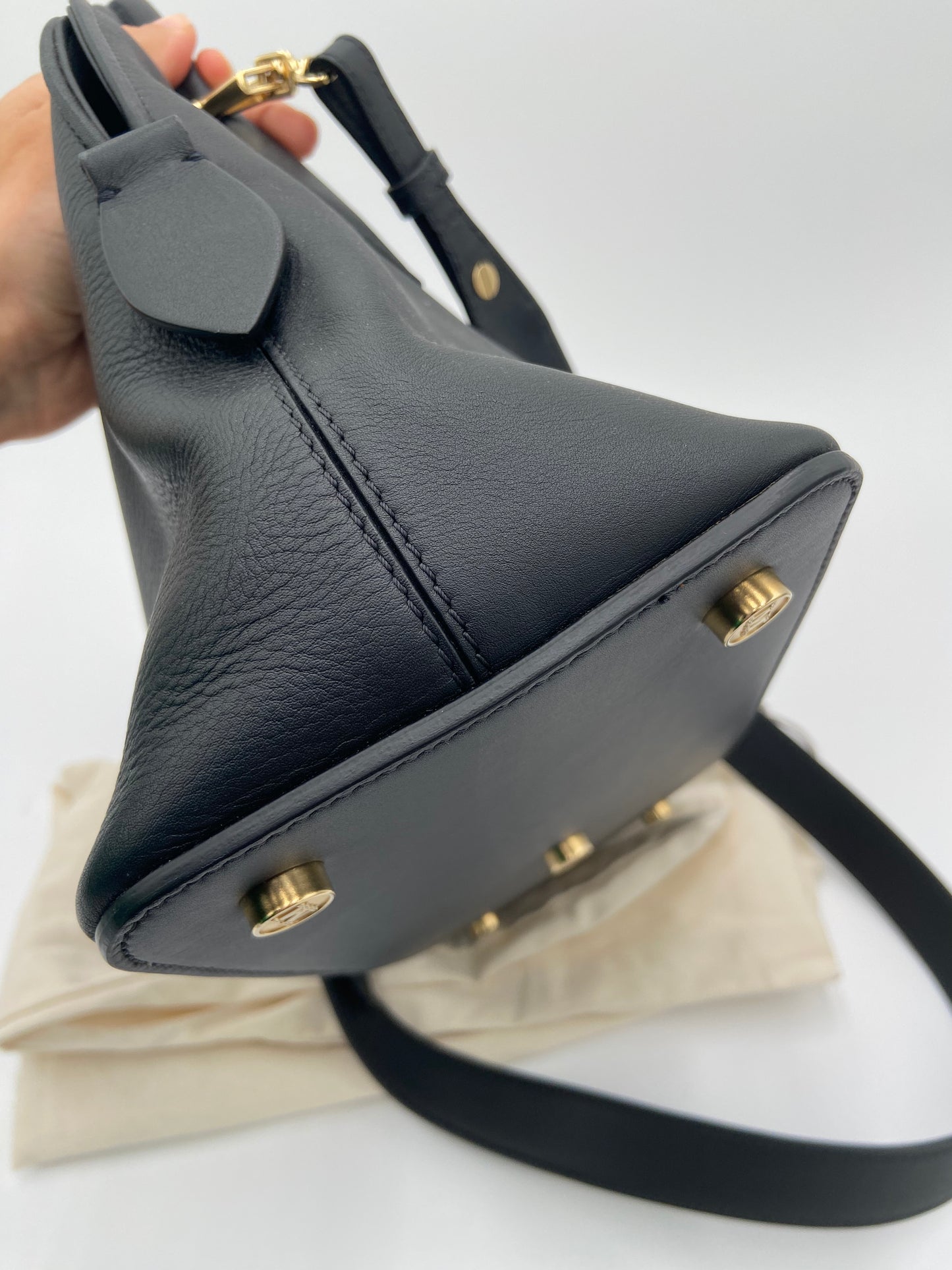 MaxMara Black Top Handle Crossbody Bag
