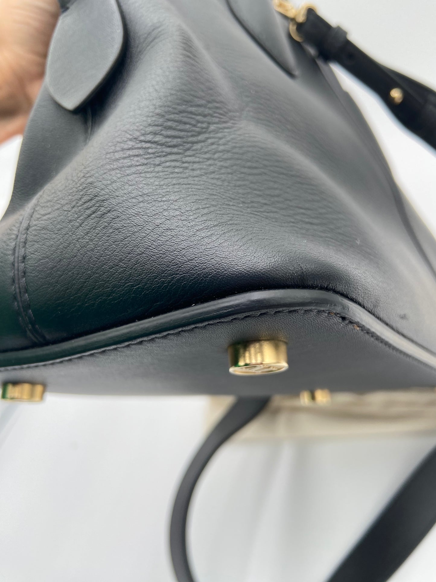 MaxMara Black Top Handle Crossbody Bag