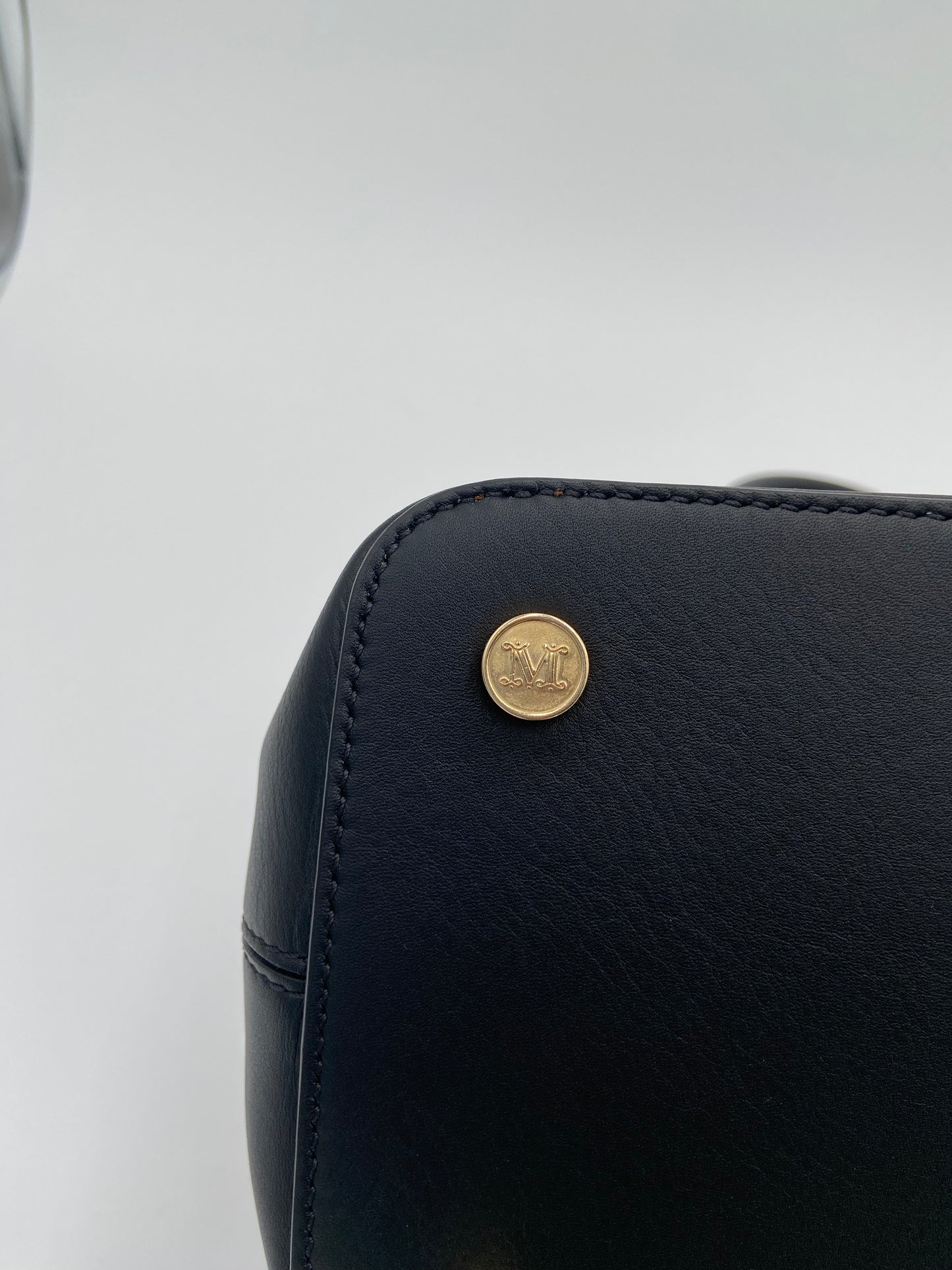 MaxMara Black Top Handle Crossbody Bag