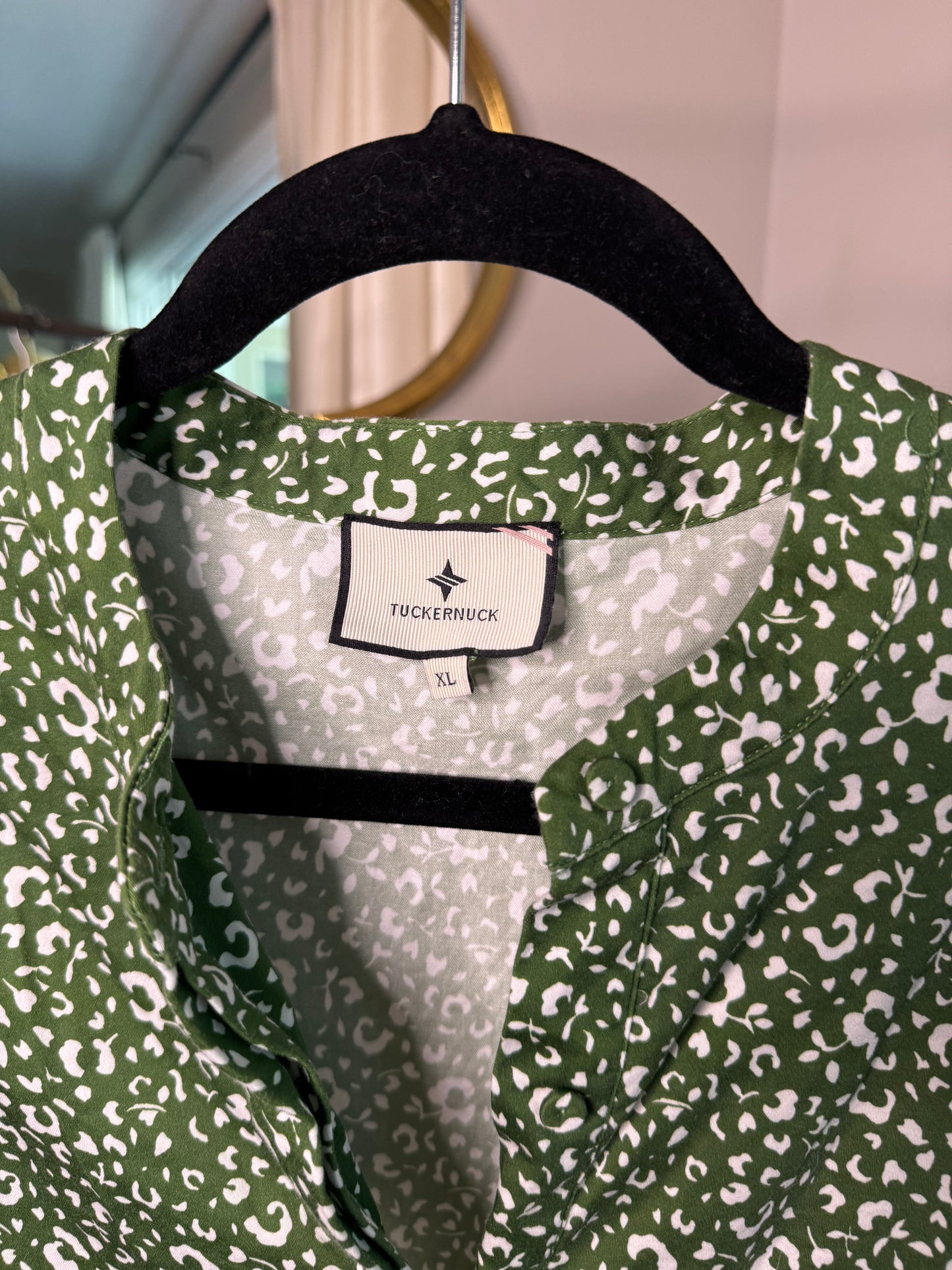 Tuckernuck Royal Shirt Dress size XL