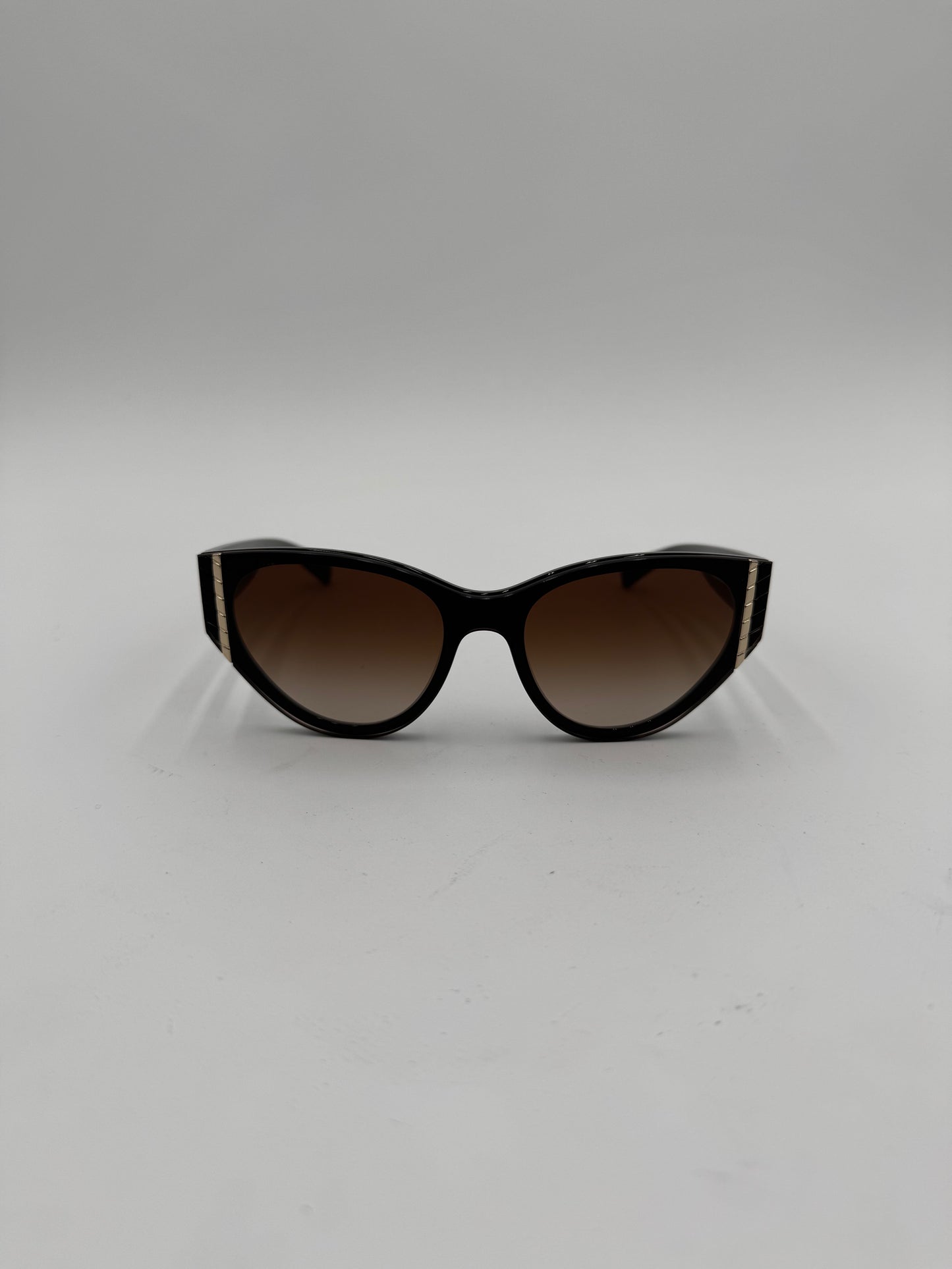 Chanel Acetate Cat Eye Sunglasses 6054 Black