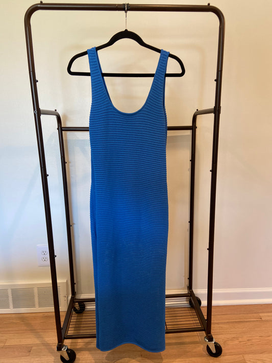 Frame Sleeveless Crochet-Knit Maxi Dress size S