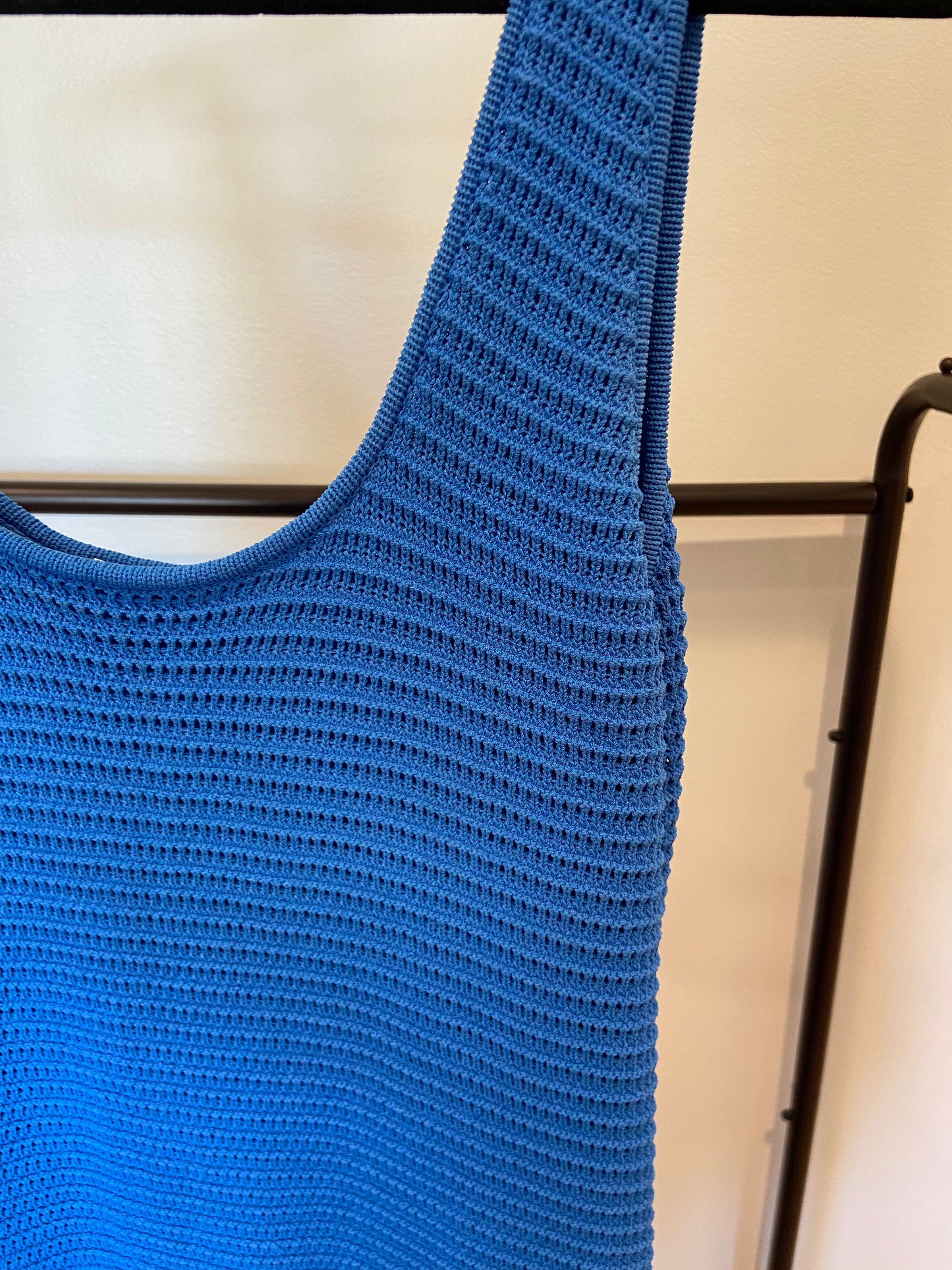 Frame Sleeveless Crochet-Knit Maxi Dress size S