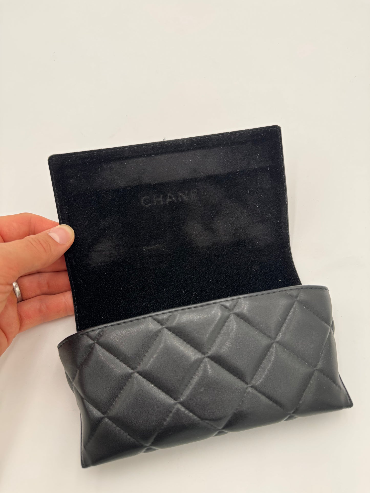 Chanel Acetate Cat Eye Sunglasses 6054 Black