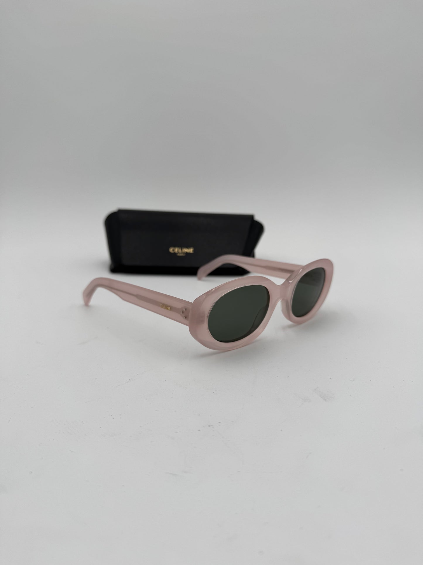 Celine Oval S132 Sunglasses in Acetate