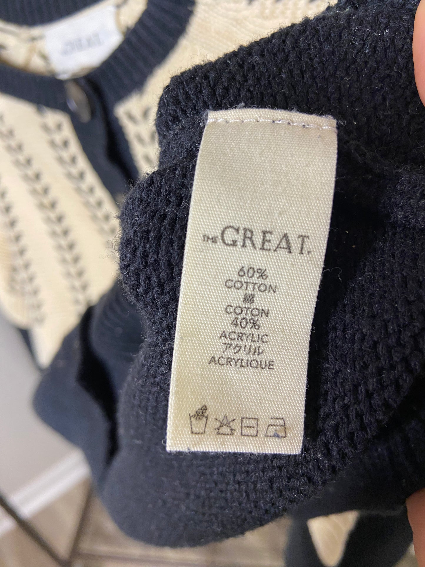 The Great The Scallop Sophomore Cardigan size XS