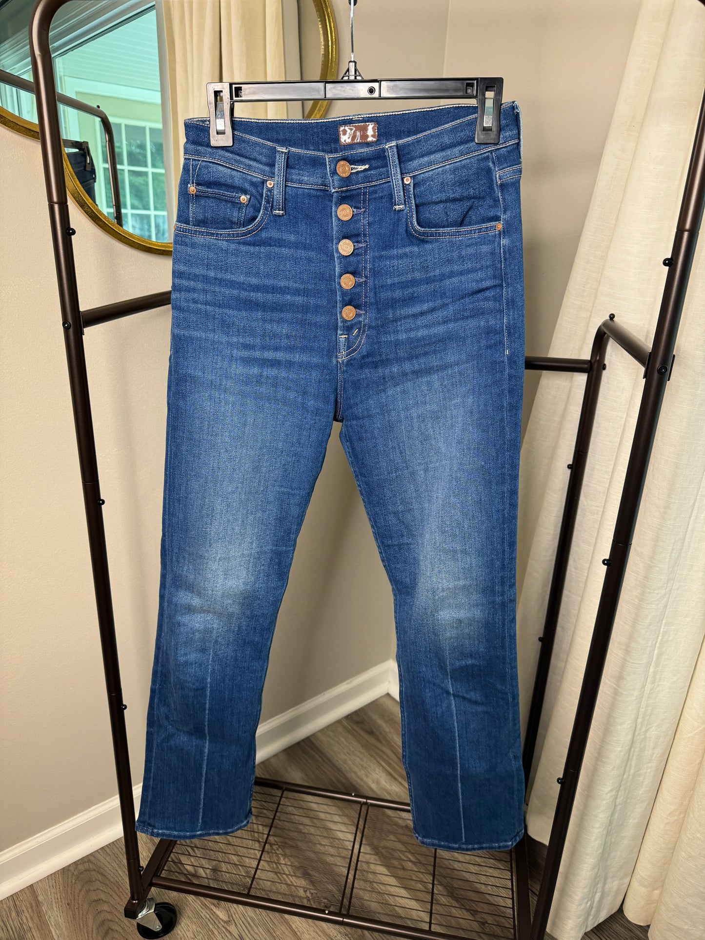 Mother The Pixie Rider Ankle Jeans size 28