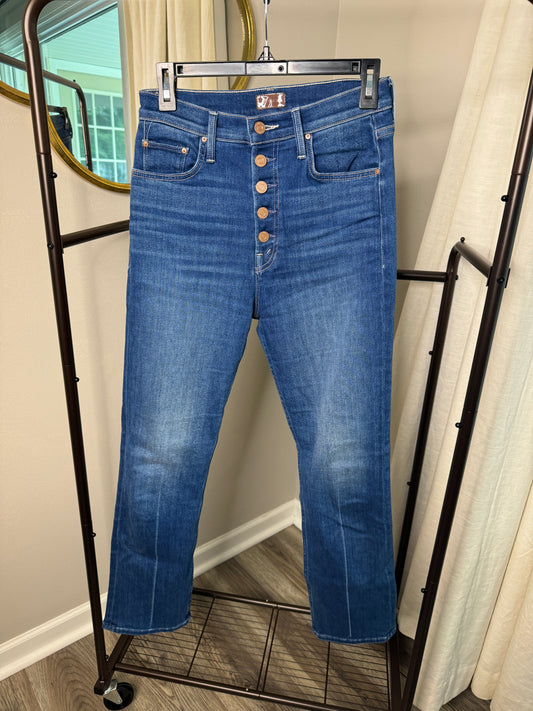 Mother The Pixie Rider Ankle Jeans size 28