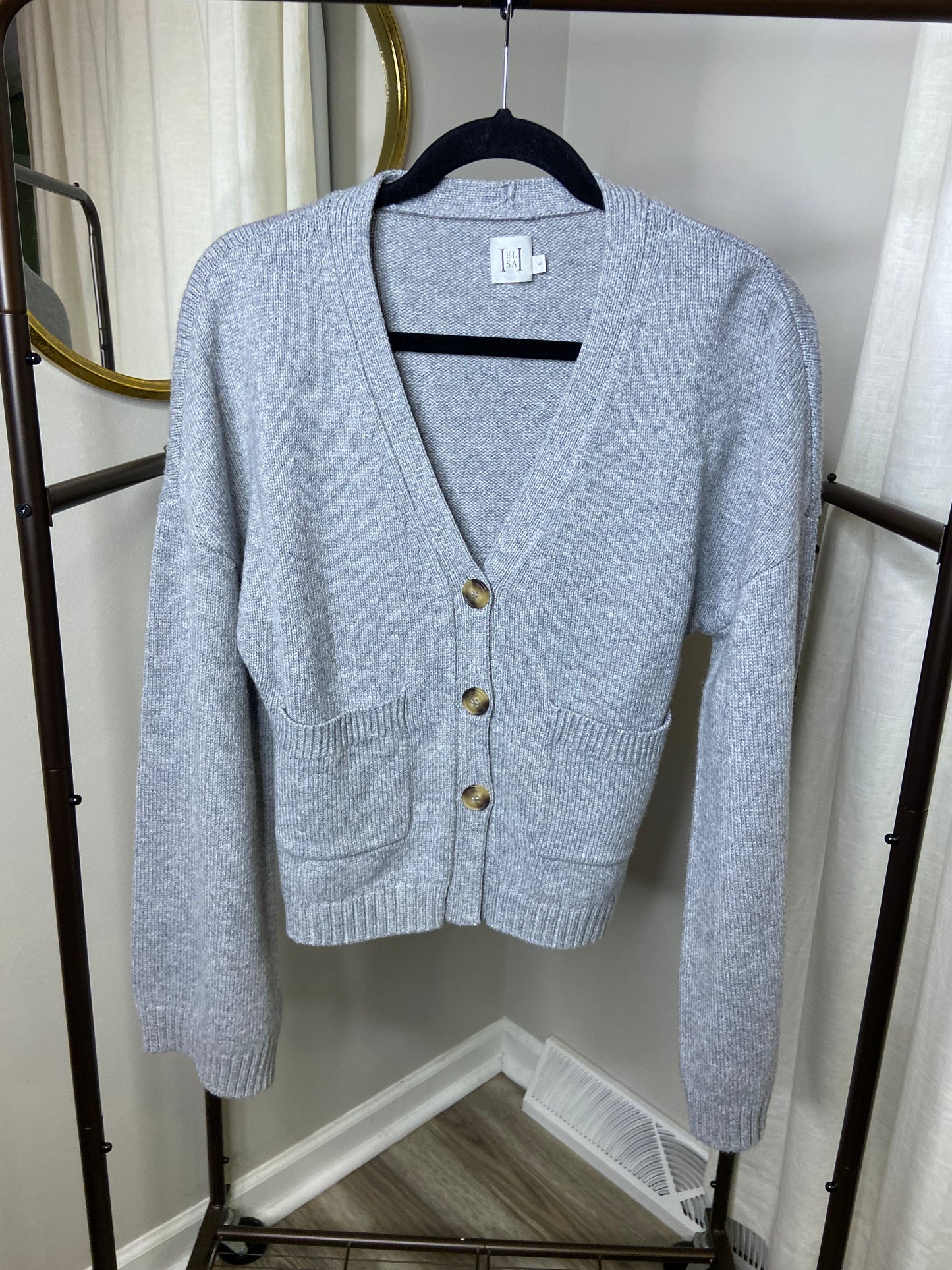 Helsa Sanna Cardigan Sweater size S