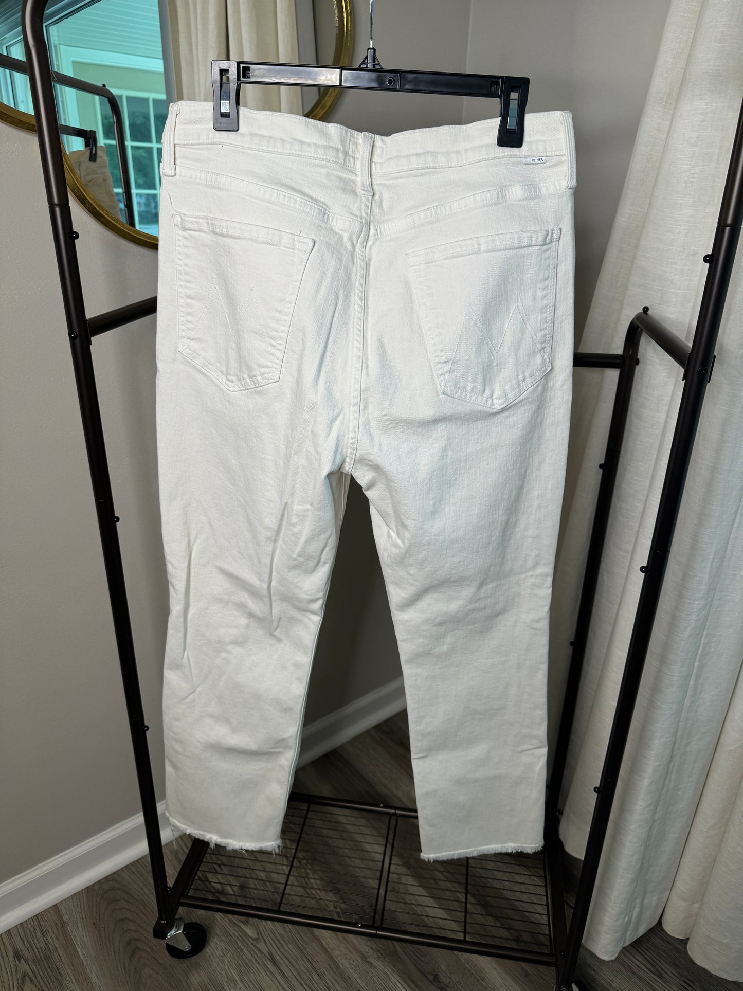 Mother The Tripper Ankle Fray size 33