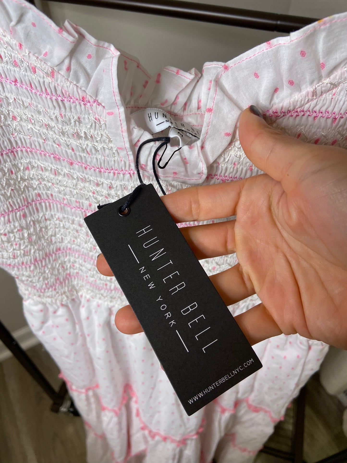 Hunter Bell Clara Midi Dress size M