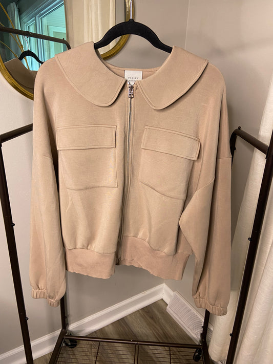 Varley Lisburn Zip-Through Sweat Jacket size L
