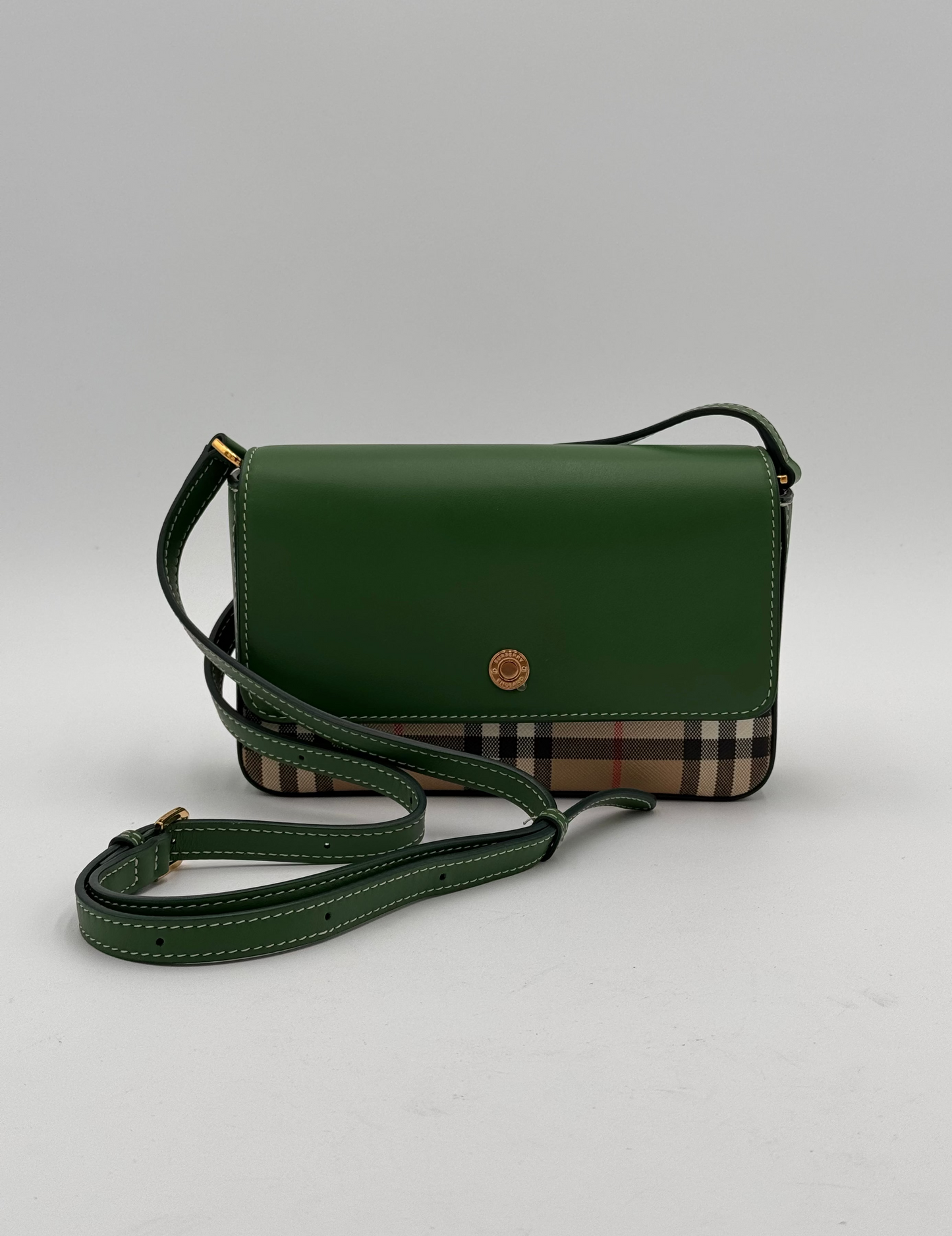 Burberry New Hampshire Vintage Check Crossbody Bag