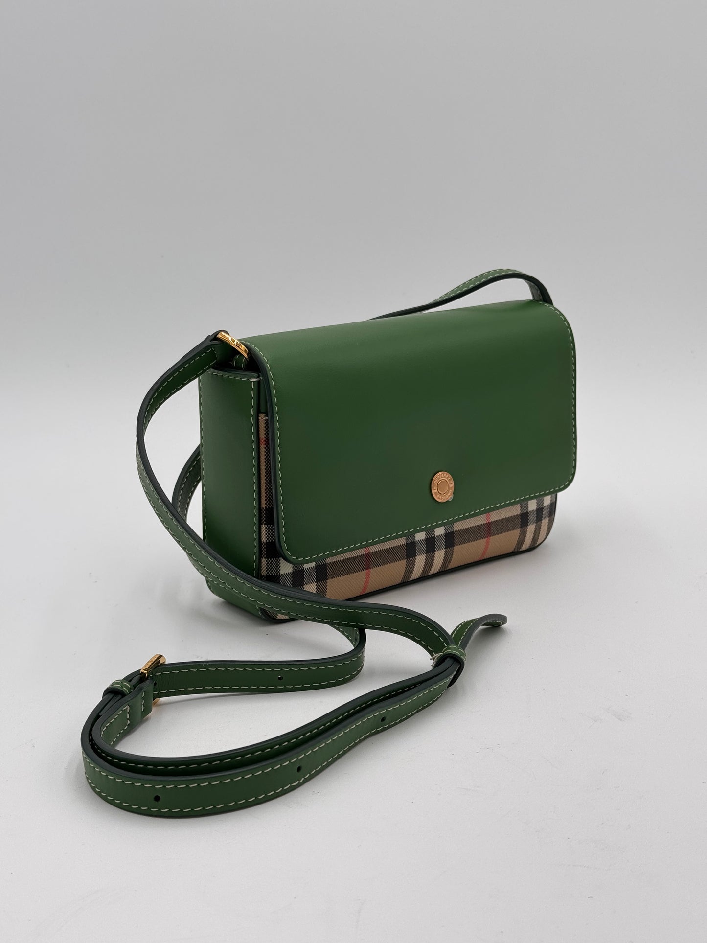 Burberry New Hampshire Vintage Check Crossbody Bag