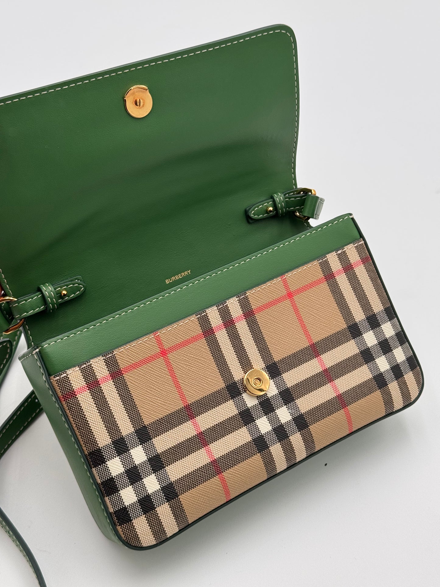 Burberry New Hampshire Vintage Check Crossbody Bag