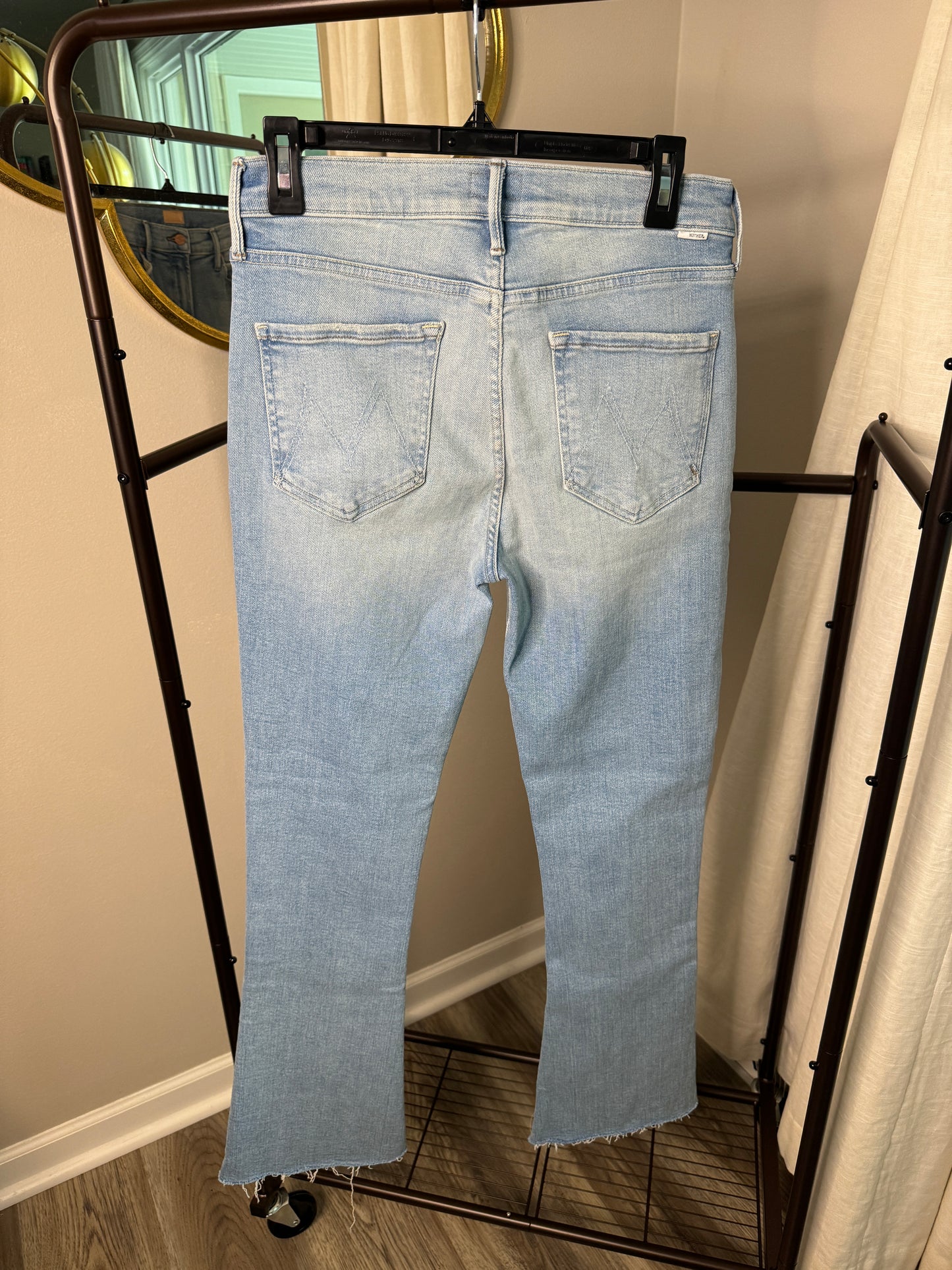 Mother The Runaway Step Fray Jeans Size 29