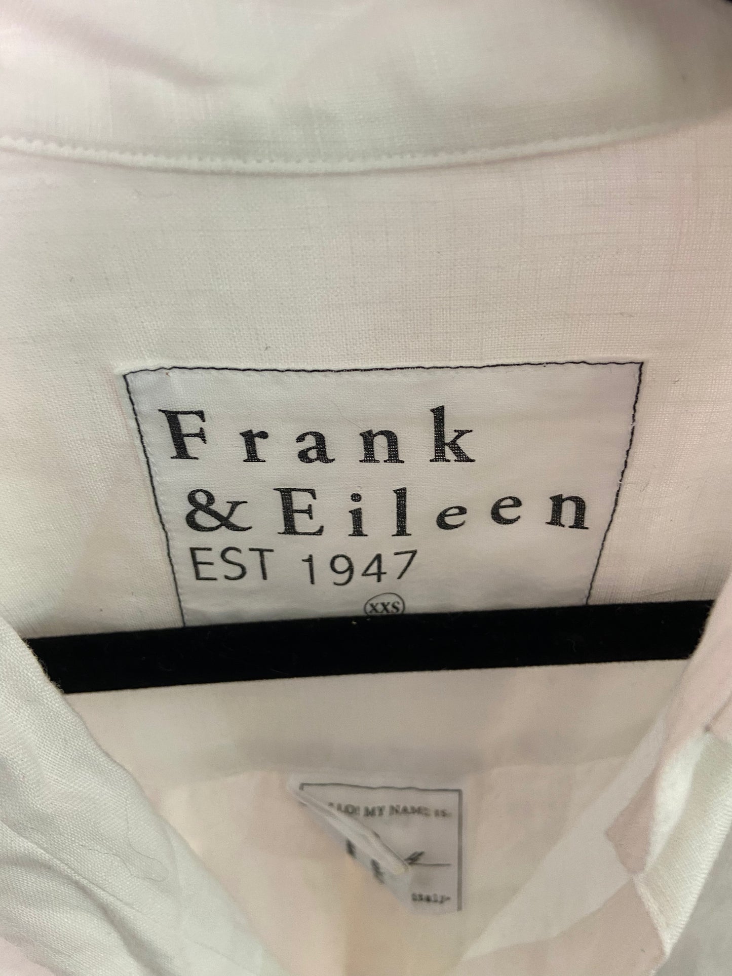 Frank and Eileen Rory Shirt Dress Linen size XXS
