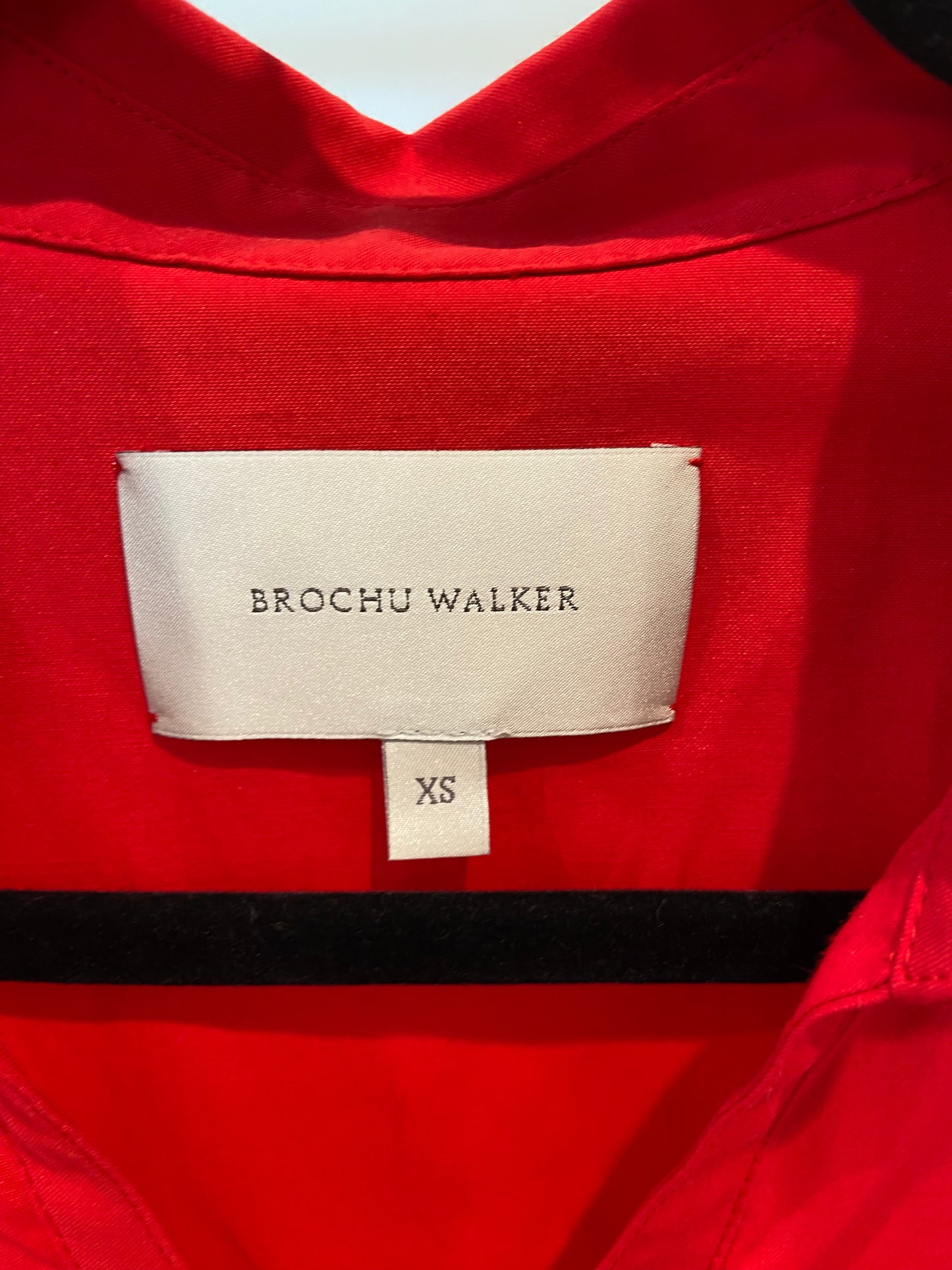 Brochu Walker Mini Havana Dress Carmine Red size XS