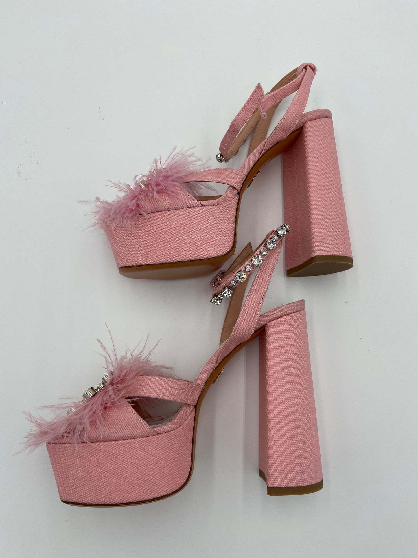 Hill House Party Feather Platforms Heels size 36.5
