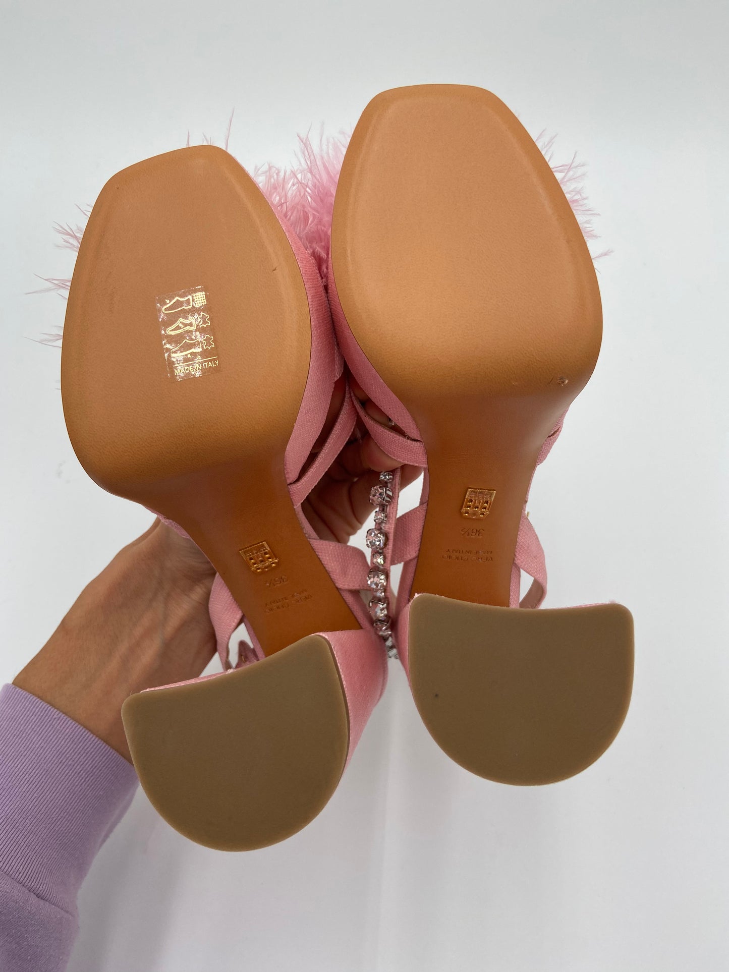 Hill House Party Feather Platforms Heels size 36.5