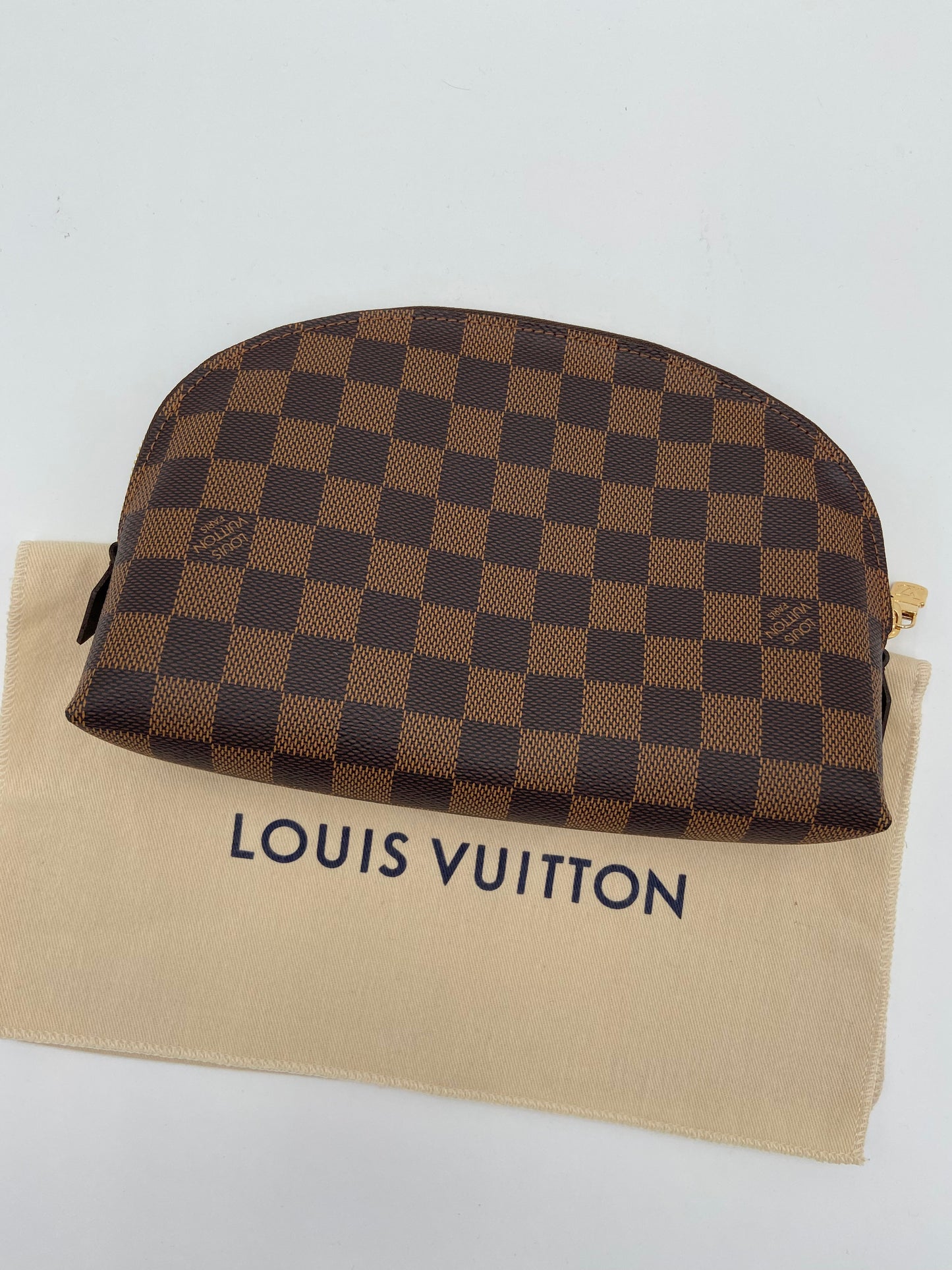 Louis Vuitton Damier Ebene Cosmetic Pouch GM