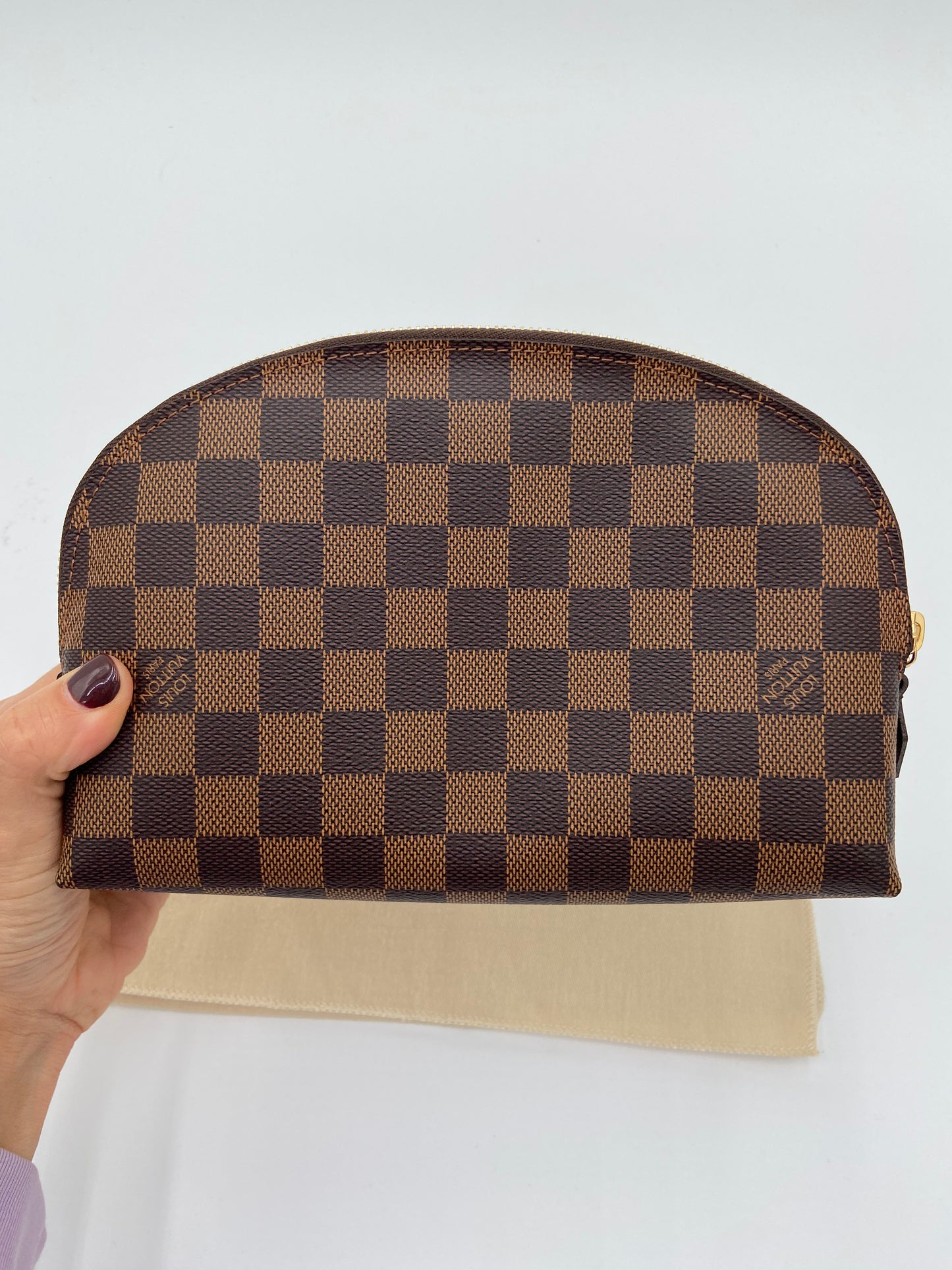 Louis Vuitton Damier Ebene Cosmetic Pouch GM