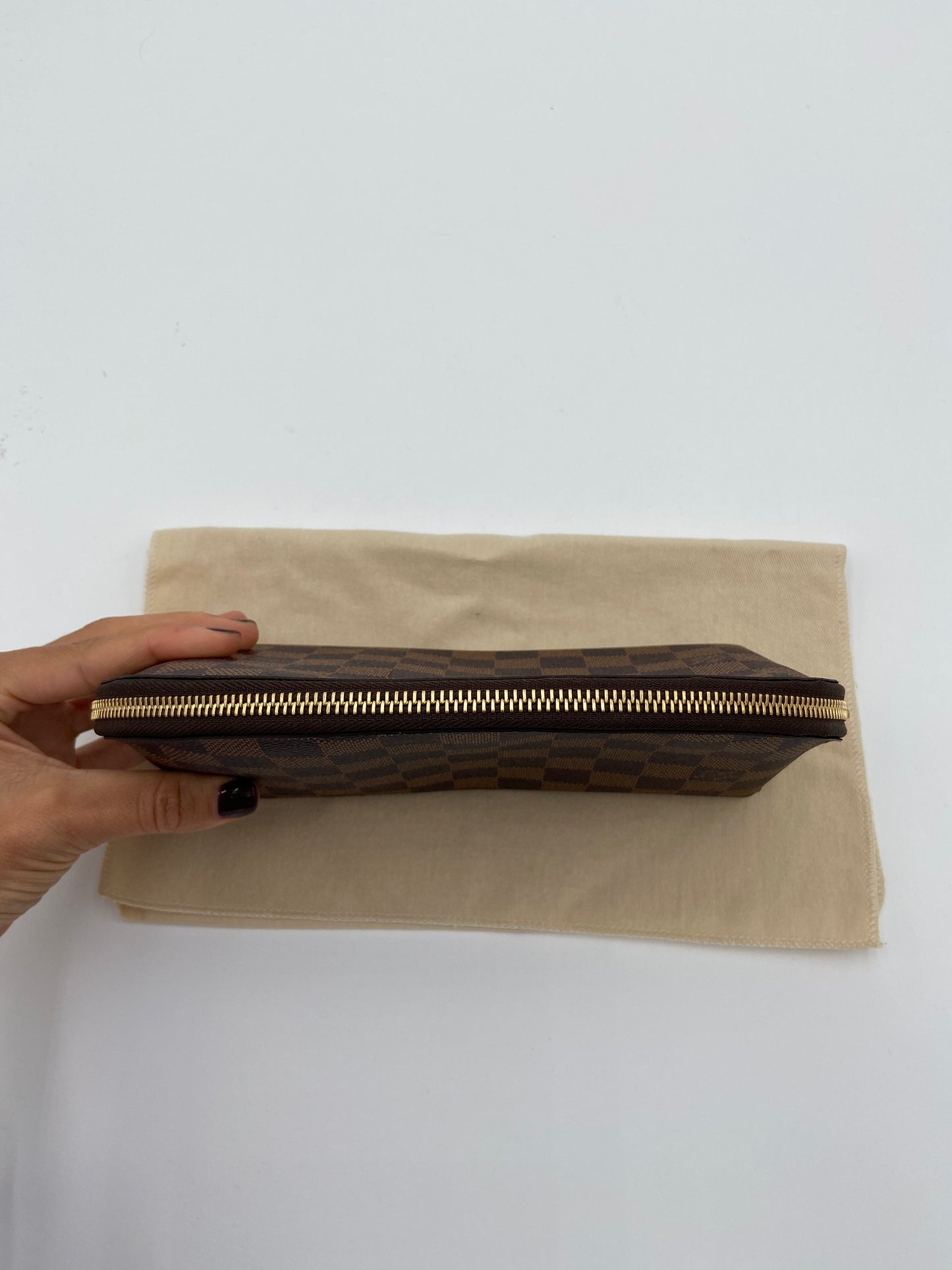 Louis Vuitton Damier Ebene Cosmetic Pouch GM