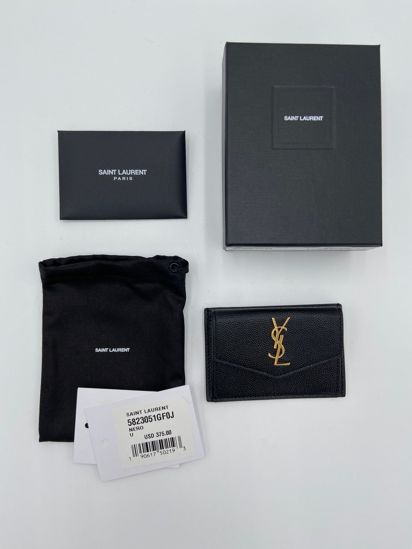 YSL Uptown Card Case