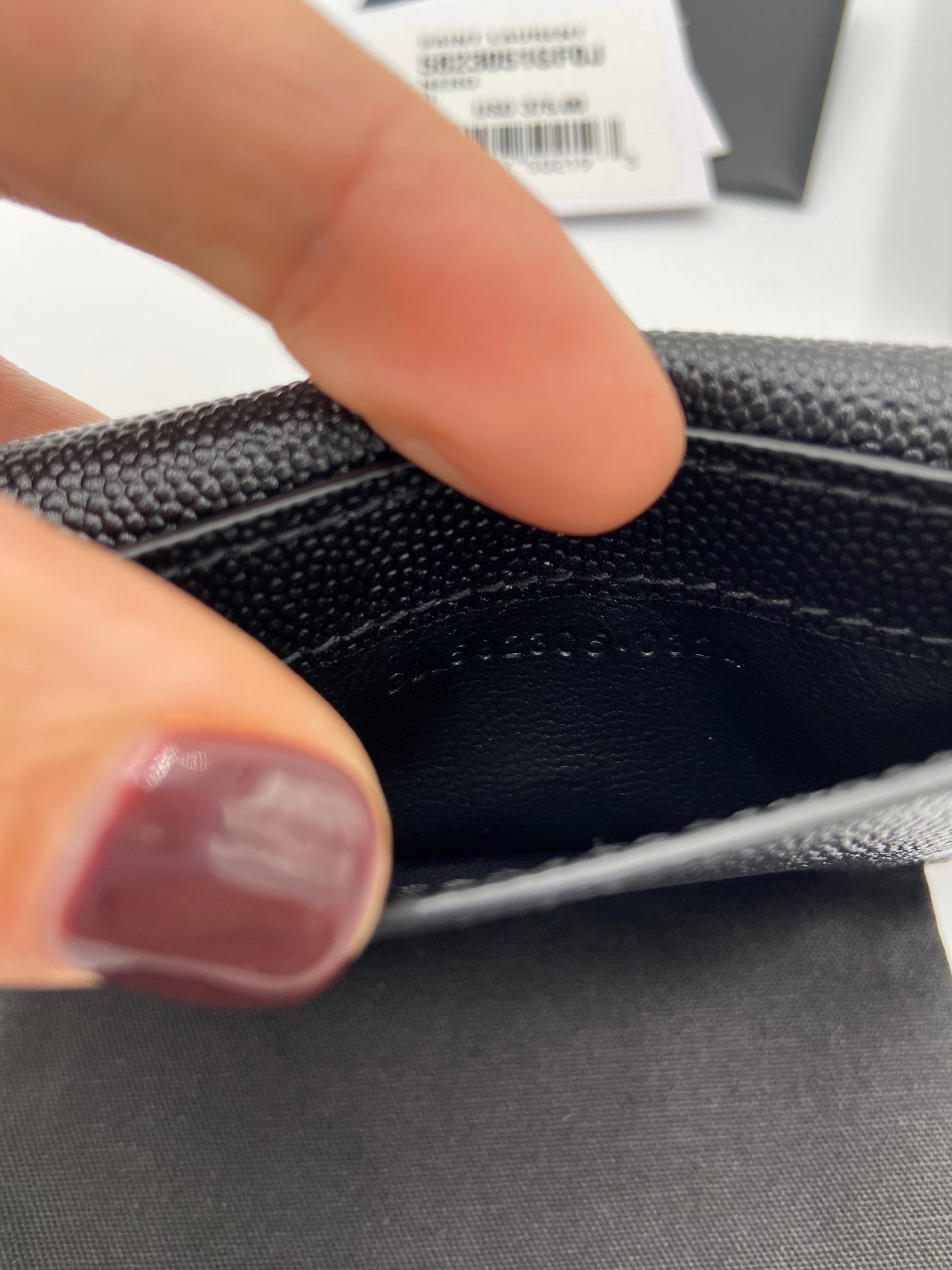 YSL Uptown Card Case