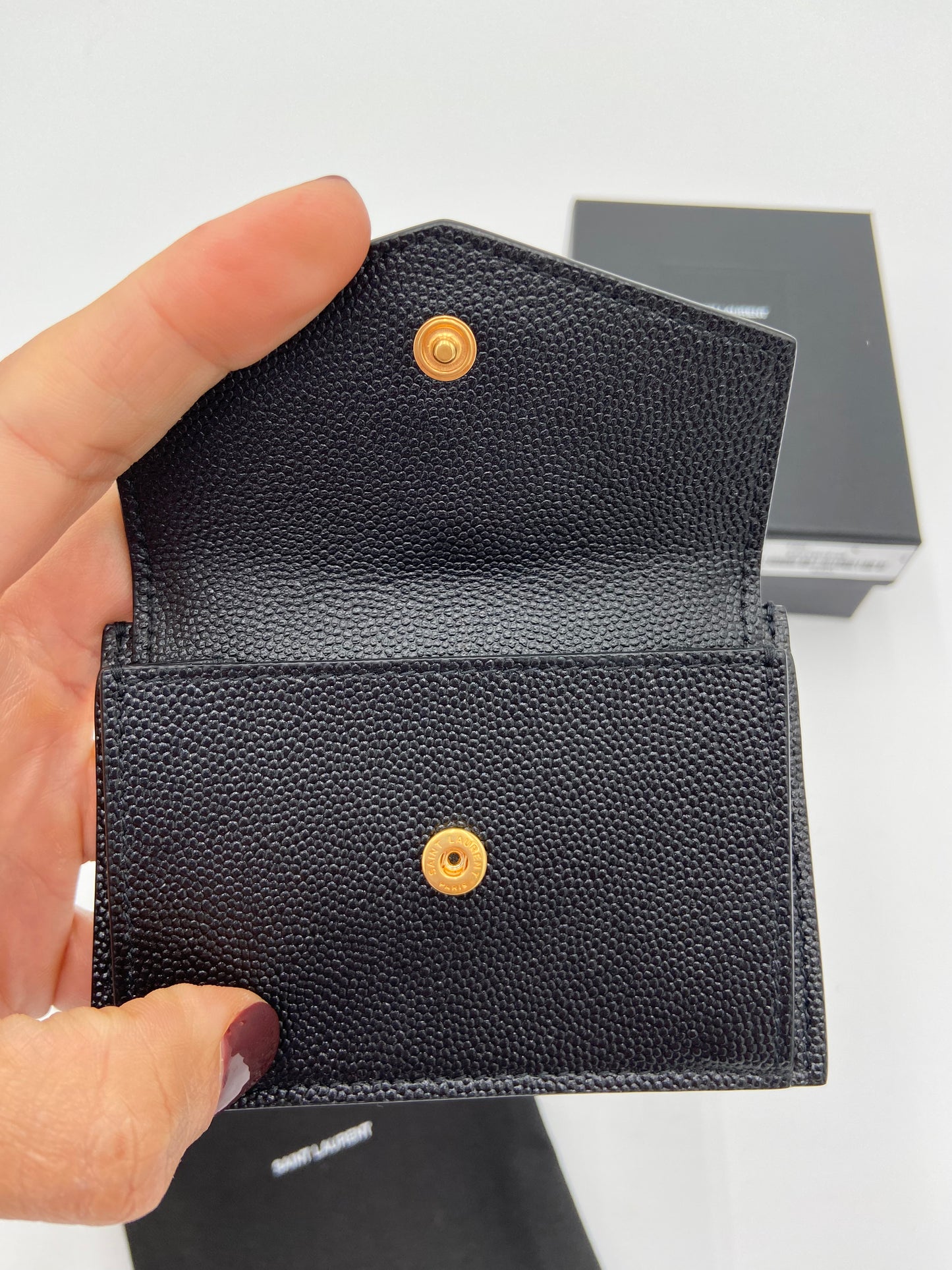 YSL Uptown Card Case