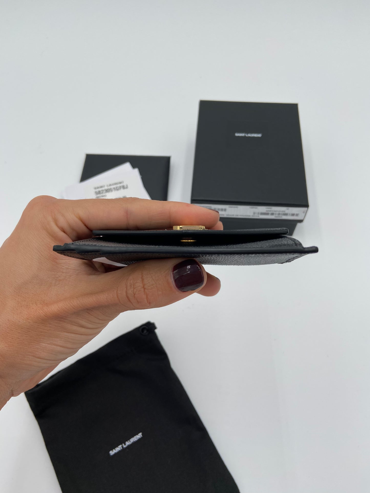 YSL Uptown Card Case