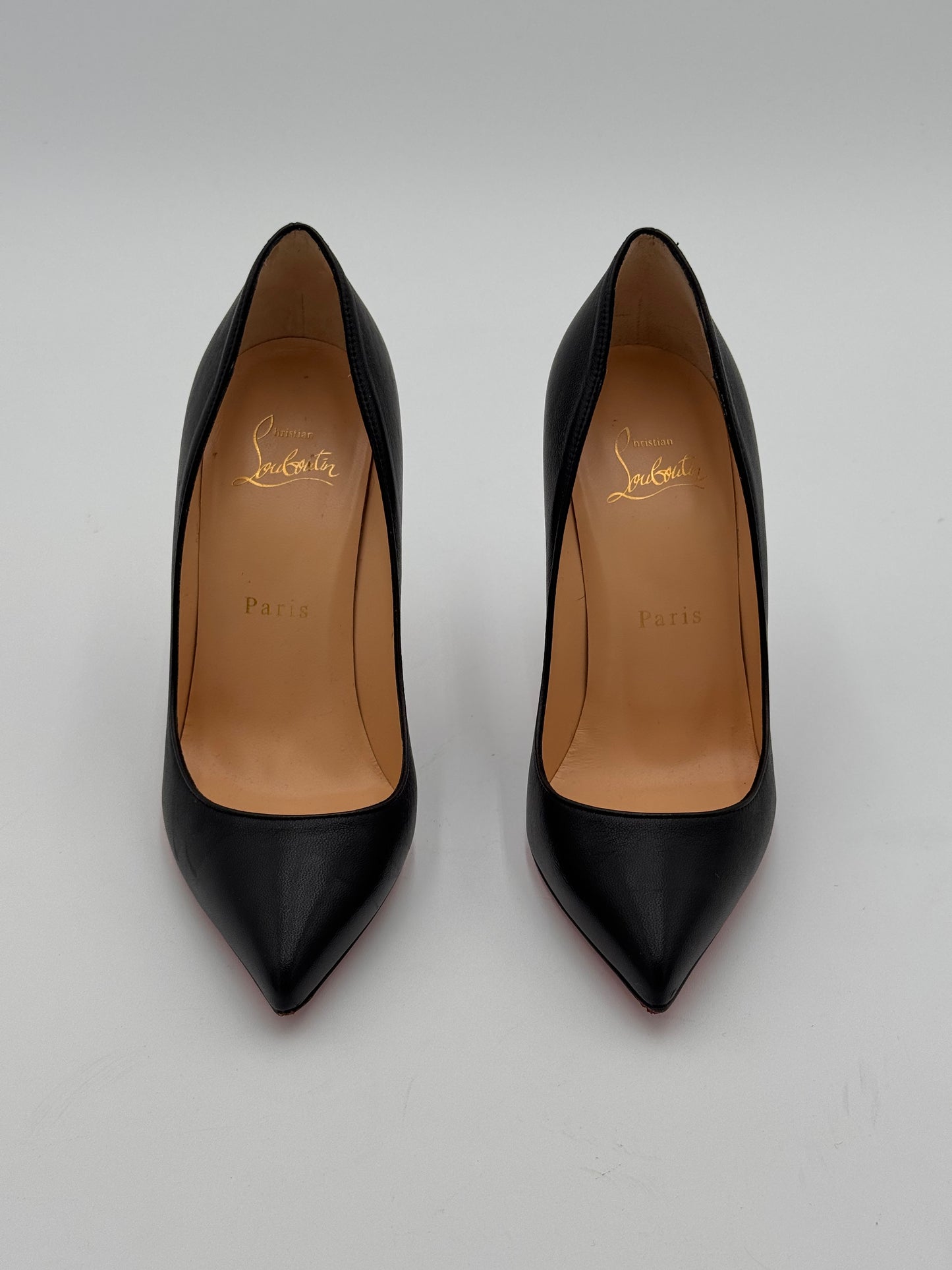 Christian Louboutin 100mm Kate High Heel Pumps in Nappa Leather size 35.5