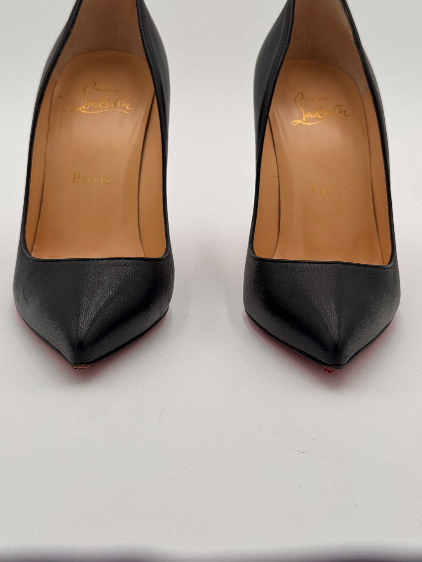 Christian Louboutin 100mm Kate High Heel Pumps in Nappa Leather size 35.5