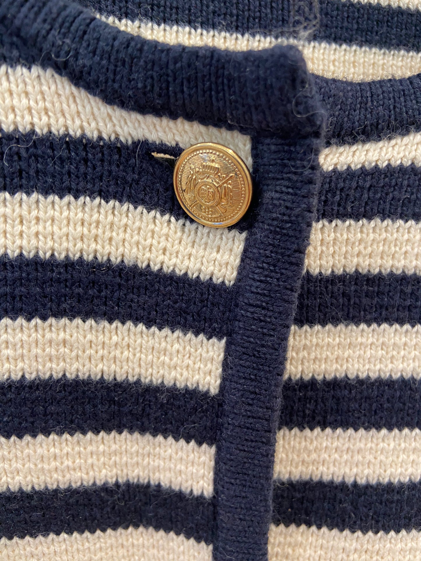 Alex Mill Paris Striped Sweater Jacket size XS