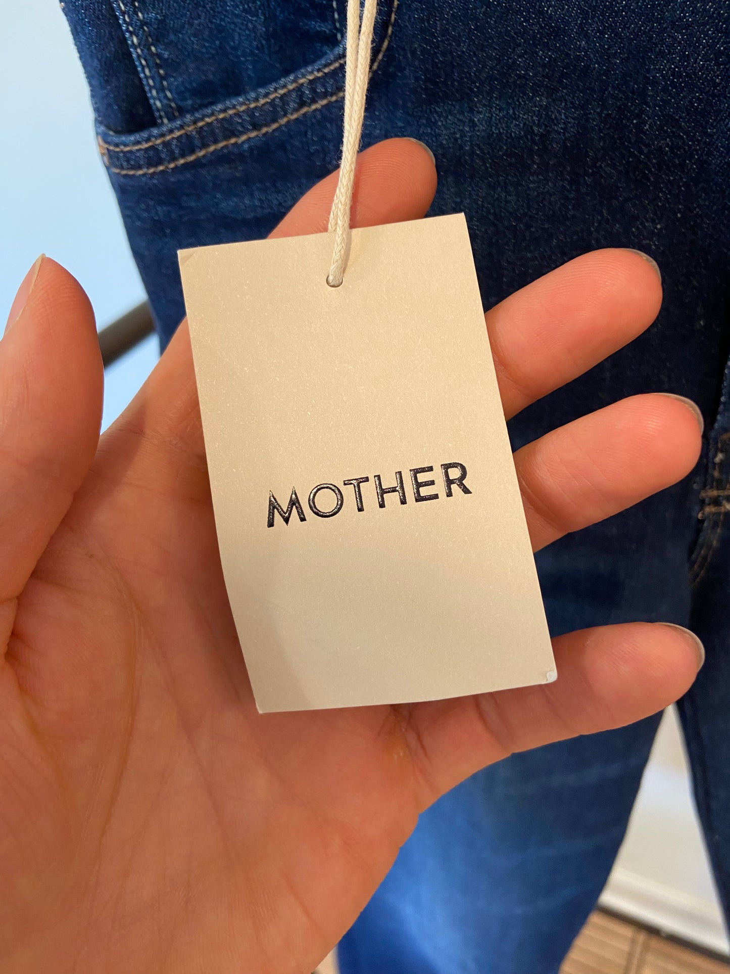 Mother The Insider Crop Step Fray Off Limits size 26