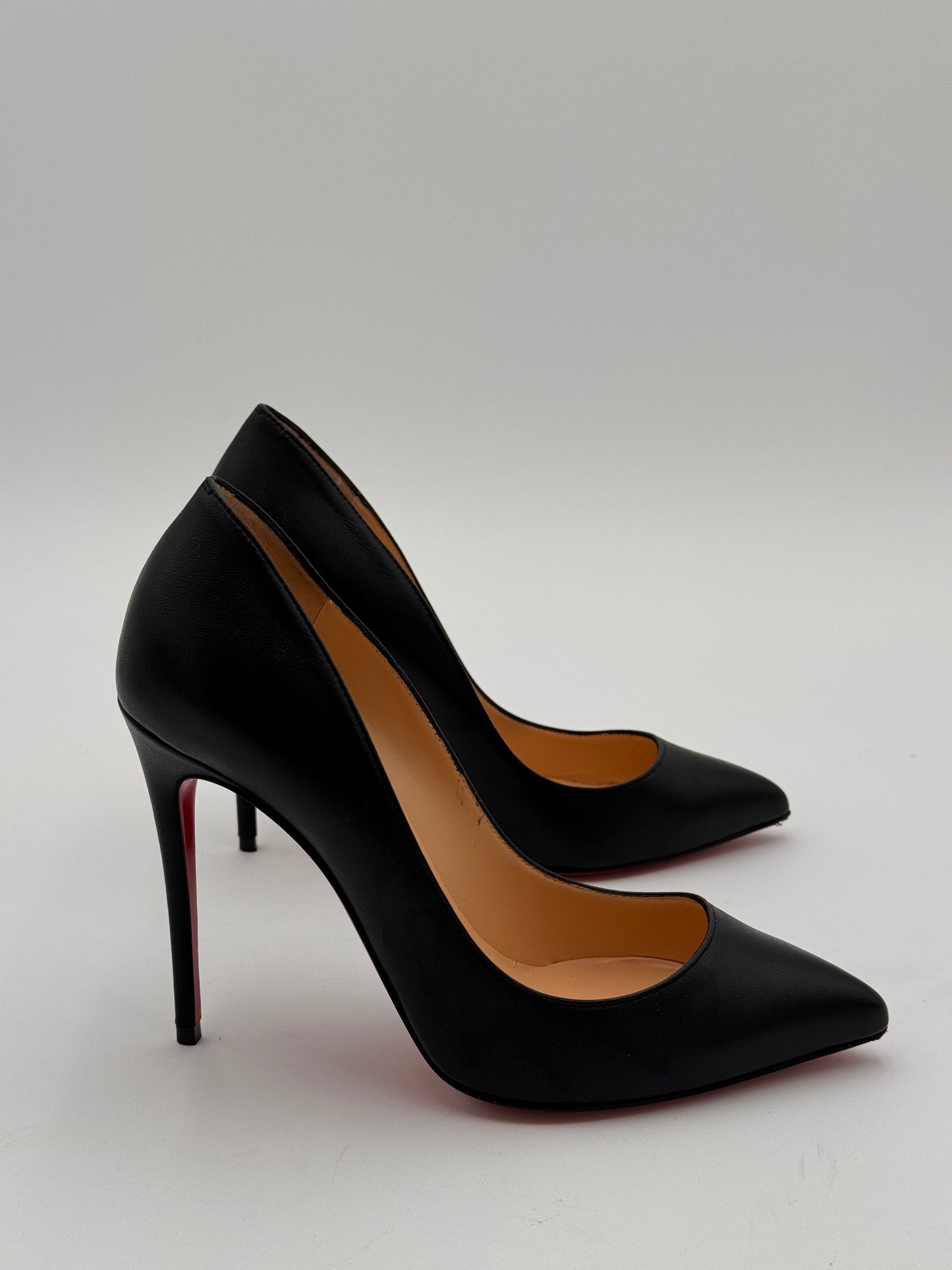 Christian Louboutin 100mm Kate High Heel Pumps in Nappa Leather size 35.5