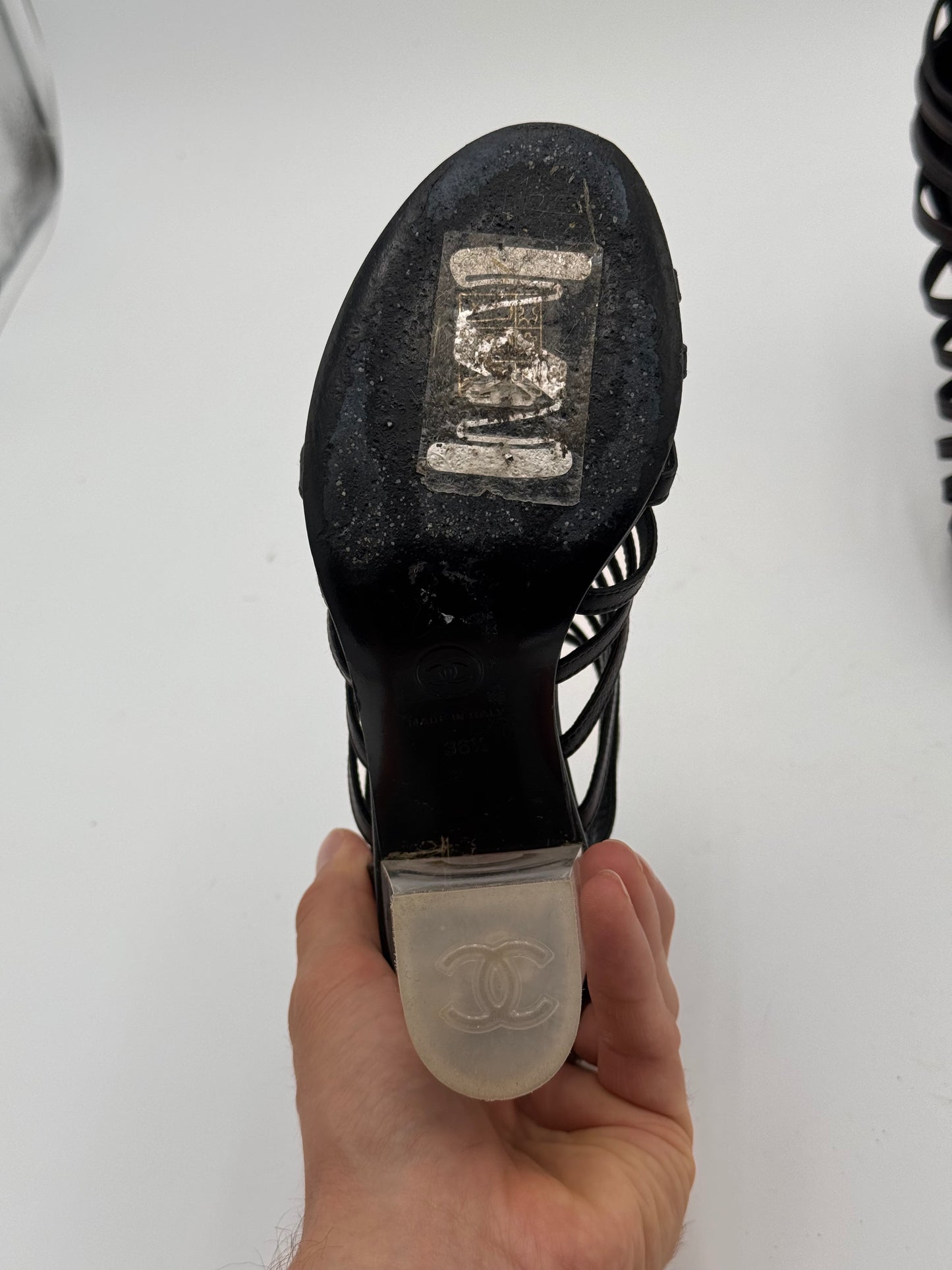 Chanel Cage Style Short Boots size 36.5