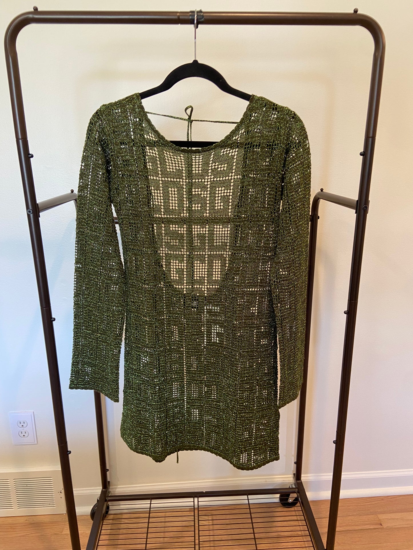 GCDS Monogram-Knit Mini Dress size S