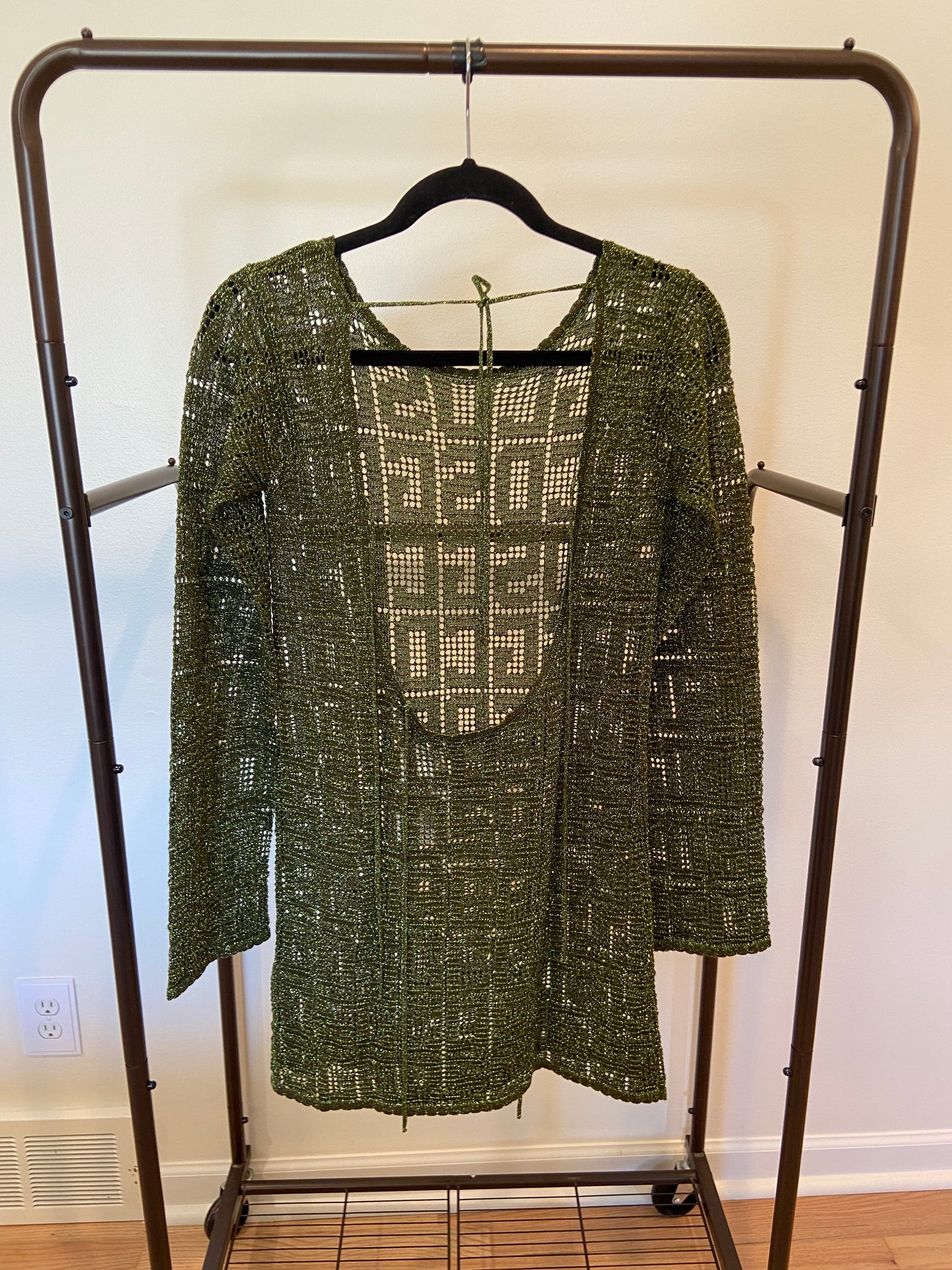 GCDS Monogram-Knit Mini Dress size S