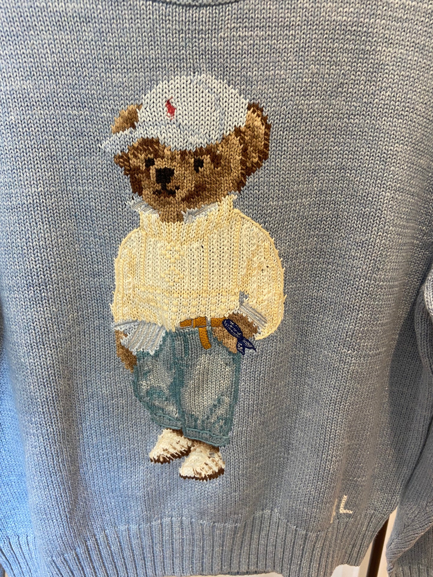 Polo Ralph Lauren Bear Sweater size S