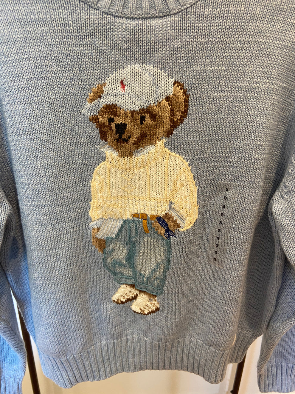 Polo Ralph Lauren Bear Sweater size S