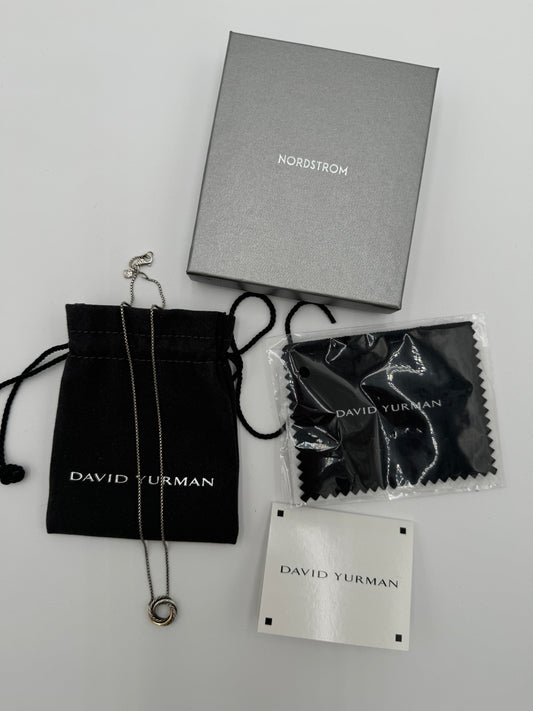 David Yurman Crossover Pendant Necklace