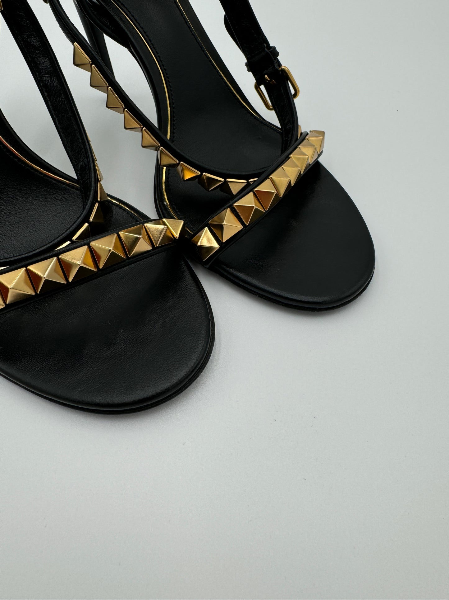 Valentino Rockstud Ankle Strap Heels size 38