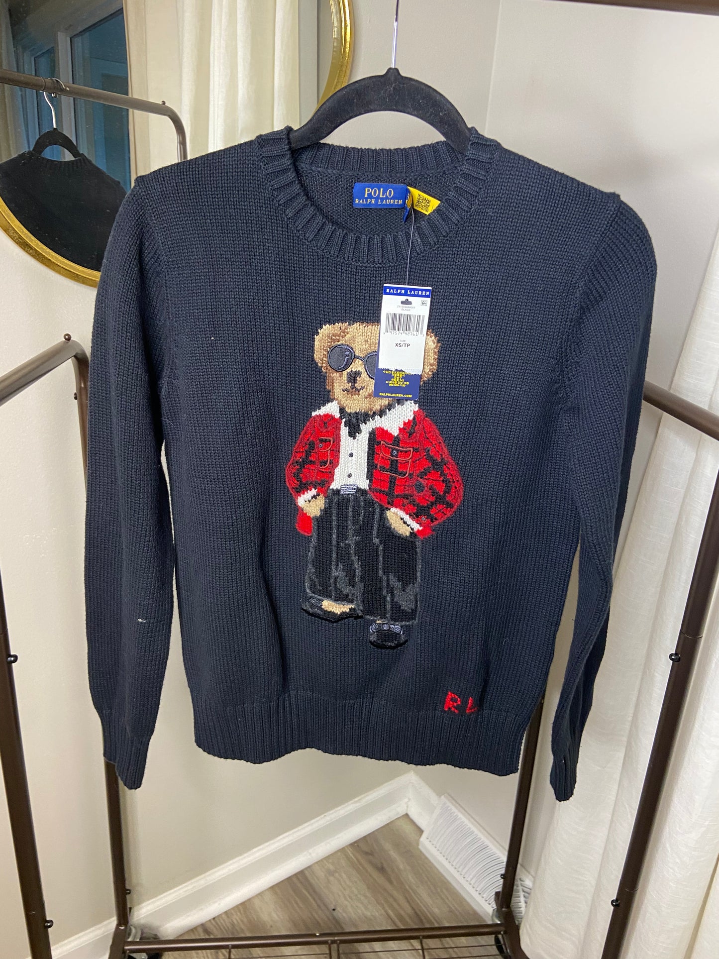 Polo Ralph Lauren Bear Sweater size XS