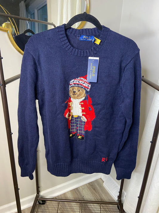 Polo Ralph Lauren Winter Bear Sweater size S MEN'S