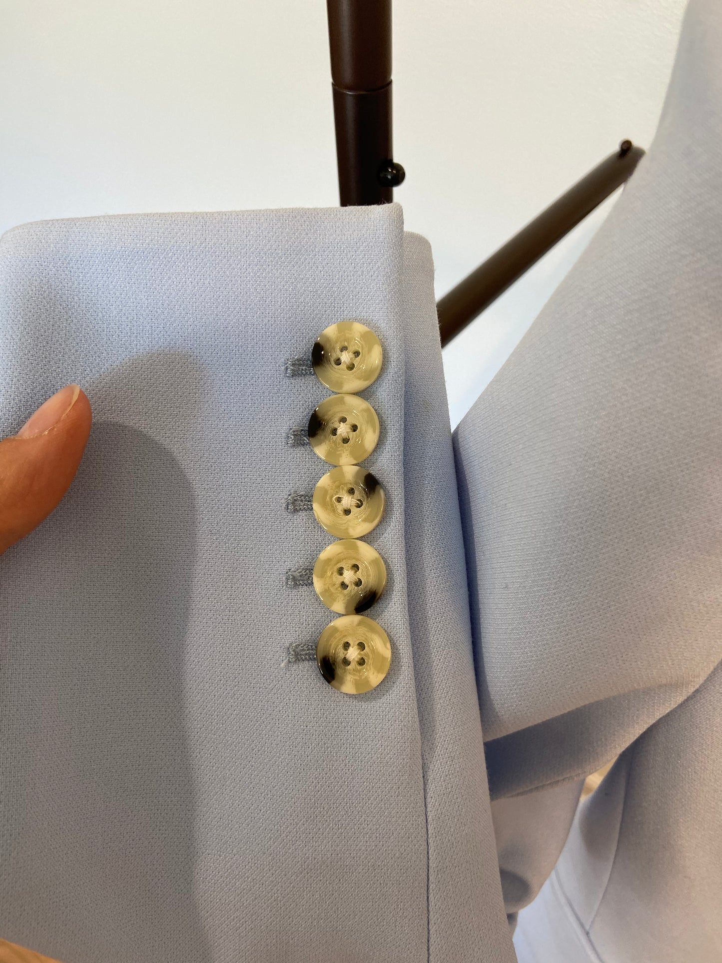 Veronica Beard Miller Dickey Jacket Blazer Ice Blue size 2