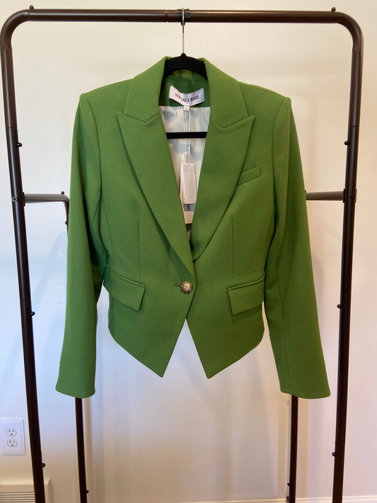 Veronica Beard Hosanna Dickey Jacket in Lemongrass size 6