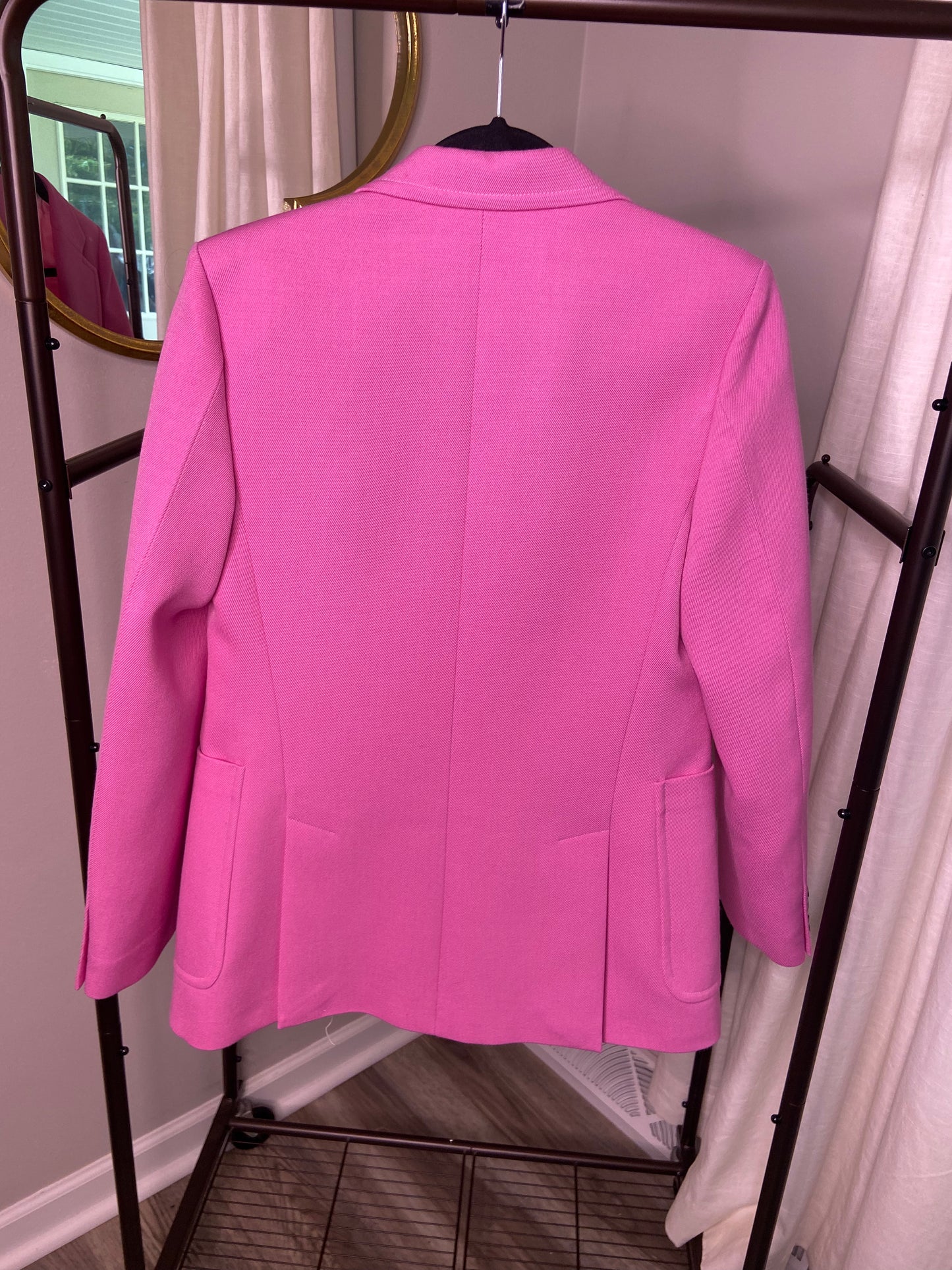 Victoria Beckham Single-Breasted Blazer Jacket size US 4