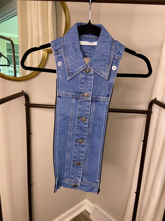 Veronica Beard Denim Dickey size 00-14