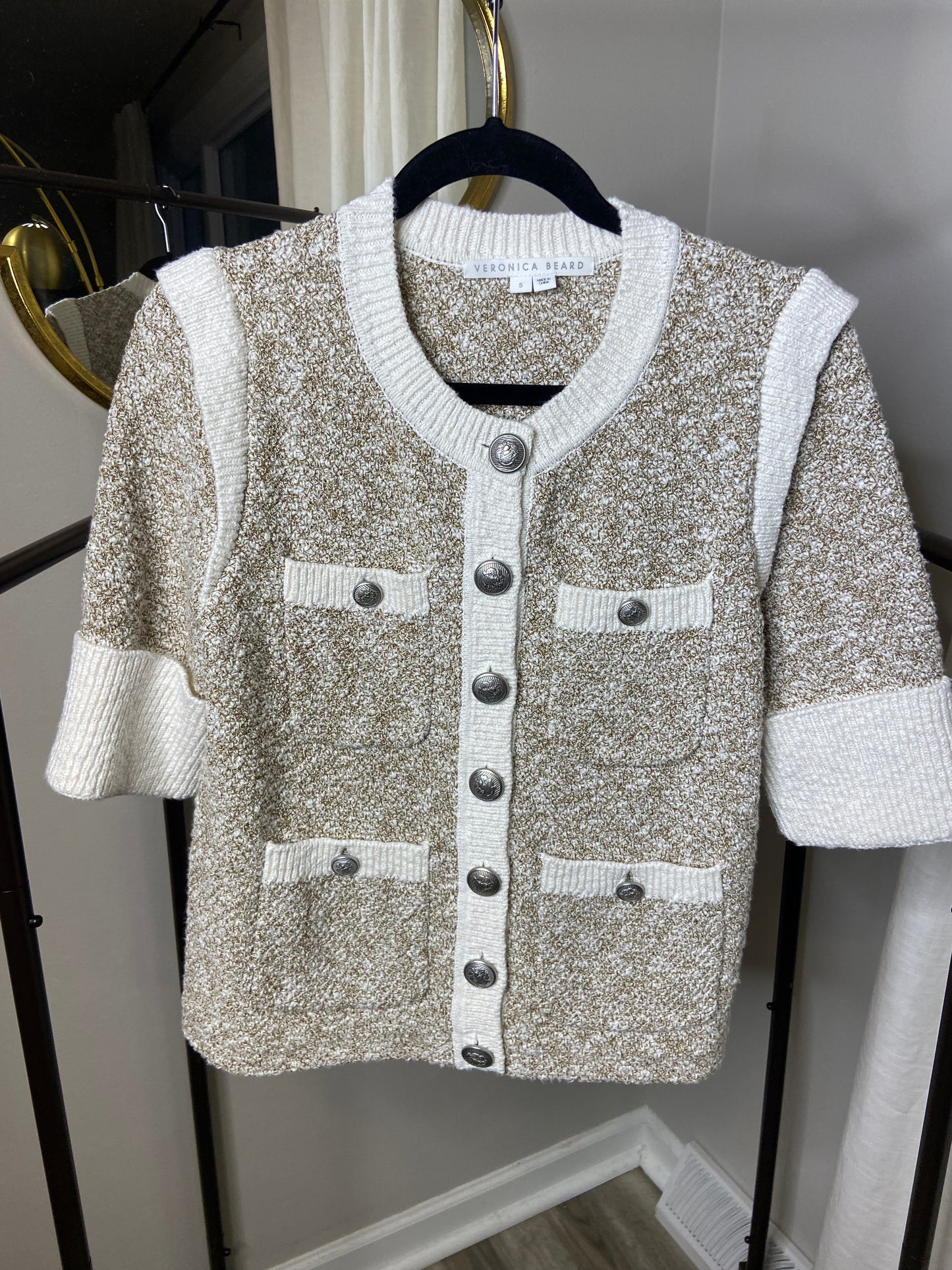 Veronica Beard Kaufman Knit Jacket size S